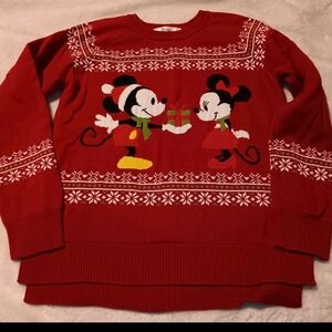 Disney Store Christmas Sweater